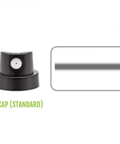 Spray Paint Caps Montana Standard White/Black Or Orange/Black Cap Caps & Adaptors