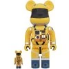 2001 A Space Odyssey 100% + 400% Bearbrick By Medicom Toy