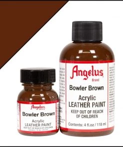 Angelus Standard Paint Bowler Brown Angelus Leather Paint