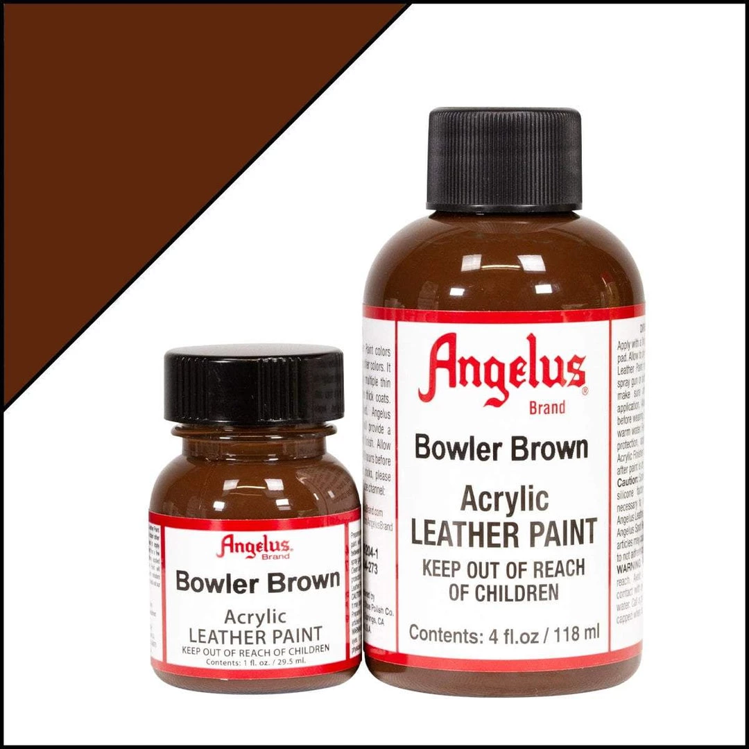 Angelus Standard Paint Bowler Brown Angelus Leather Paint 1 Angelus Standard Paint Bowler Brown Angelus Leather Paint