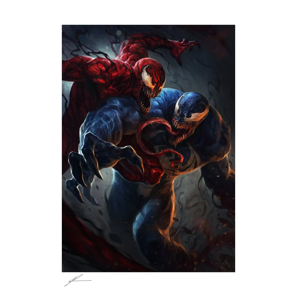 TorontoCollective Prints Venom Vs Carnage 18 X 24” Giclée On Paper Art Print By Richard Luong 1 TorontoCollective Prints Venom Vs Carnage 18 X 24” Giclée On Paper Art Print By Richard Luong