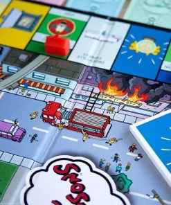 Board Games Monopoly The Simpsons