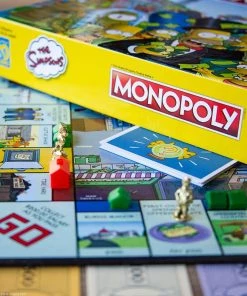 Board Games Monopoly The Simpsons