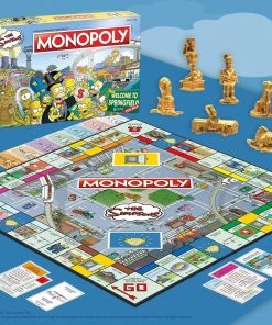 Board Games Monopoly The Simpsons