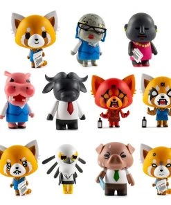 Aggretsuko Blind Box Mini Series By Kidrobot X Sanrio Kidrobot Blind Boxes