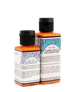 Dark Orange Alphaflex Textile And Leather Paint By Alpha 6 Corp