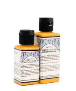 Dark Yellow Alphaflex Textile And Leather Paint By Alpha 6 Corp