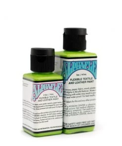 Slime Green Alphaflex Textile And Leather Paint By Alpha 6 Corp