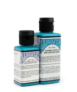 Turquoise Alphaflex Textile And Leather Paint By Alpha 6 Corp