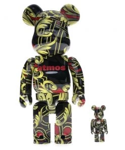 Atmos Scarf 100% + 400% Bearbrick By Atmos X Timberland X Medicom Toy