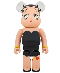 Betty Boop Black Dress 1000% Bearbrick By Medicom Toy