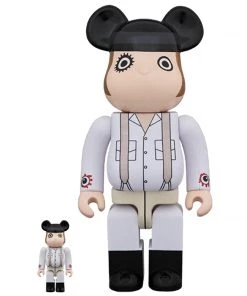 Medicom Alex Delarge A Clockwork Orange 100% * 400% Bearbrick Set