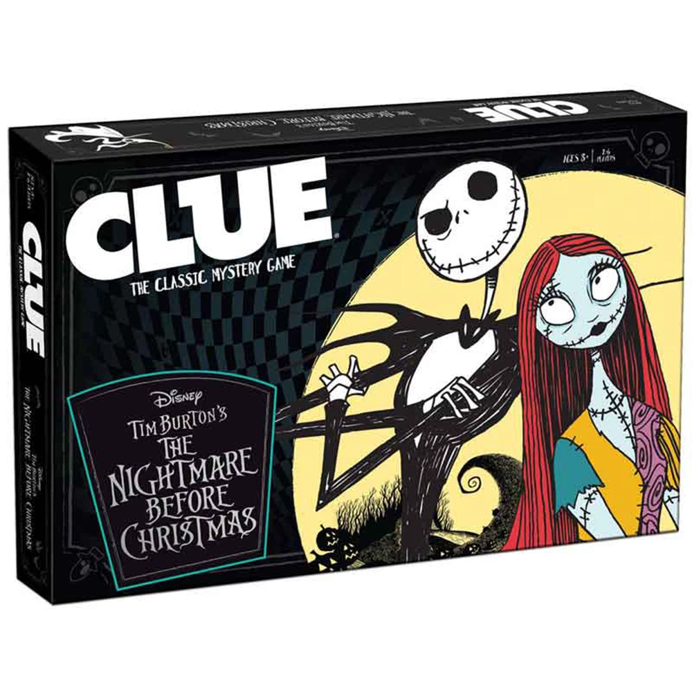 Monopoly Clue Nightmare Before Christmas Edition 1 Monopoly Clue Nightmare Before Christmas Edition