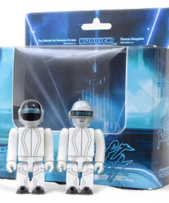 Medicom 100% Bearbrick Disney Tron Daft Punk 100% Kubrick Set