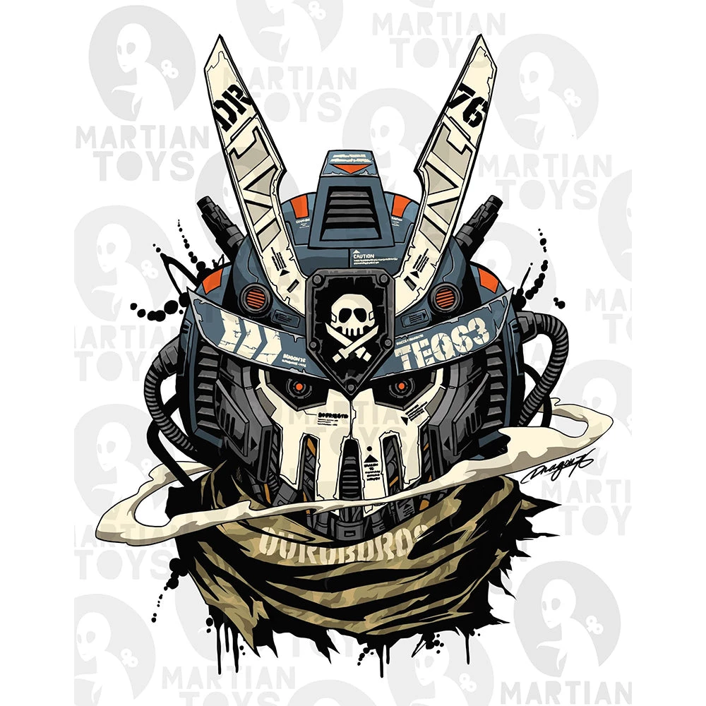 Quiccs DragonTEQ76 Premium Cotton Rag Giclee Bulletpunk By Quiccs 1 Quiccs DragonTEQ76 Premium Cotton Rag Giclee Bulletpunk By Quiccs