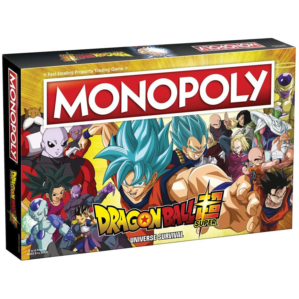 Board Games Monopoly Dragon Ball Super 1 Board Games Monopoly Dragon Ball Super