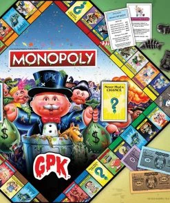 Monopoly Garbage Pail Kids Board Games