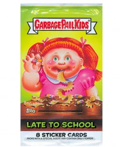 Cards And Stickers Garbage Pail Kids-Late To School Trading Cards