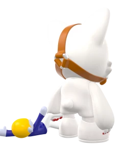 Superplastic Gloomy In White Superjanky By Mori Chack