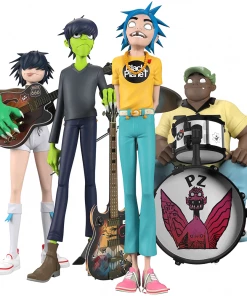Superplastic X Gorillaz Song Machine Band Full Set By Superplastic