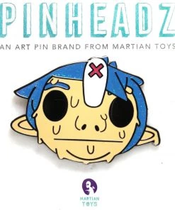 Martian Toys Gorillaz 2D Pin By W.A.R