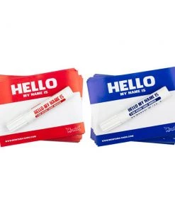 Montana Cans "Hello My Name Is" Montana Sticker Pack With 4mm Marker