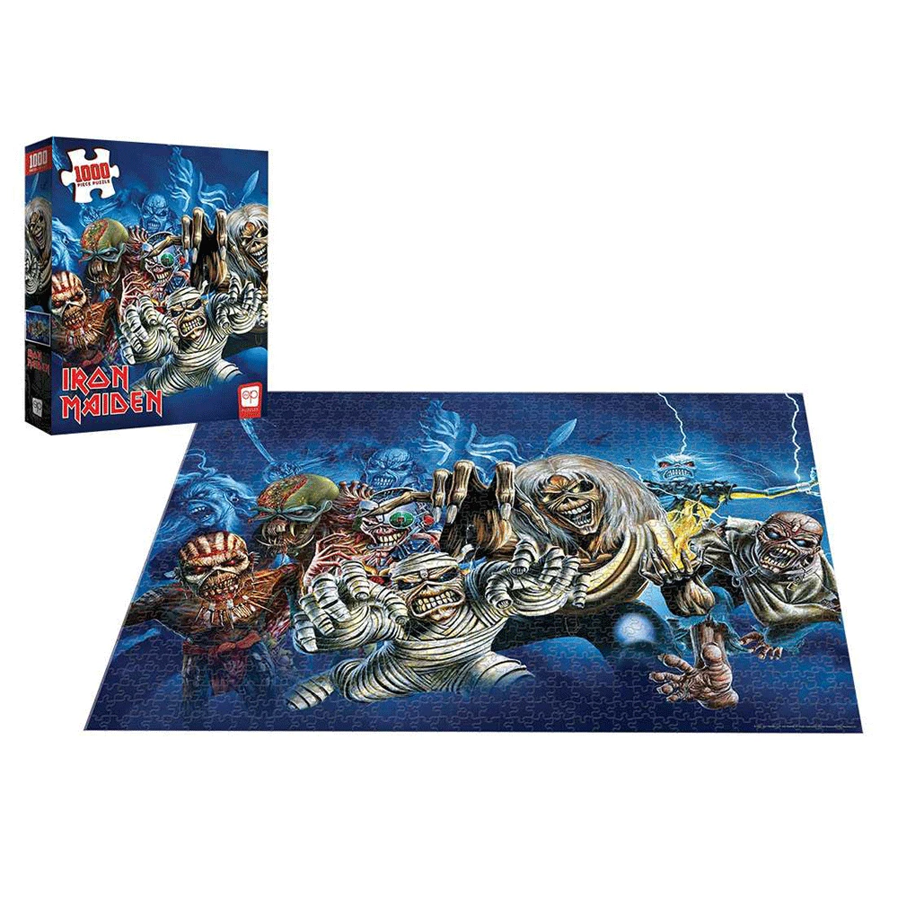 Monopoly Iron Maiden The Faces Of Eddie Puzzle 2 Monopoly Iron Maiden The Faces Of Eddie Puzzle