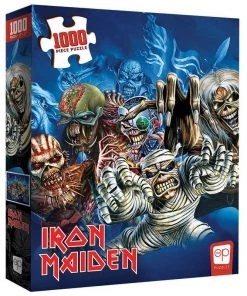 Monopoly Iron Maiden The Faces Of Eddie Puzzle
