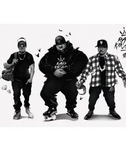 Chris B Murray Prints Jay-Z, Biggie, Nas Rap Kings Re-Illustrated Emcees Print By Chris B. Murray