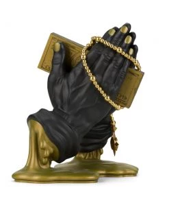 Let Us Prey Art Figure By Frank Kozik - Kidrobot.Com Exclusive Black & Gold Edition