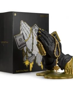 Let Us Prey Art Figure By Frank Kozik - Kidrobot.Com Exclusive Black & Gold Edition