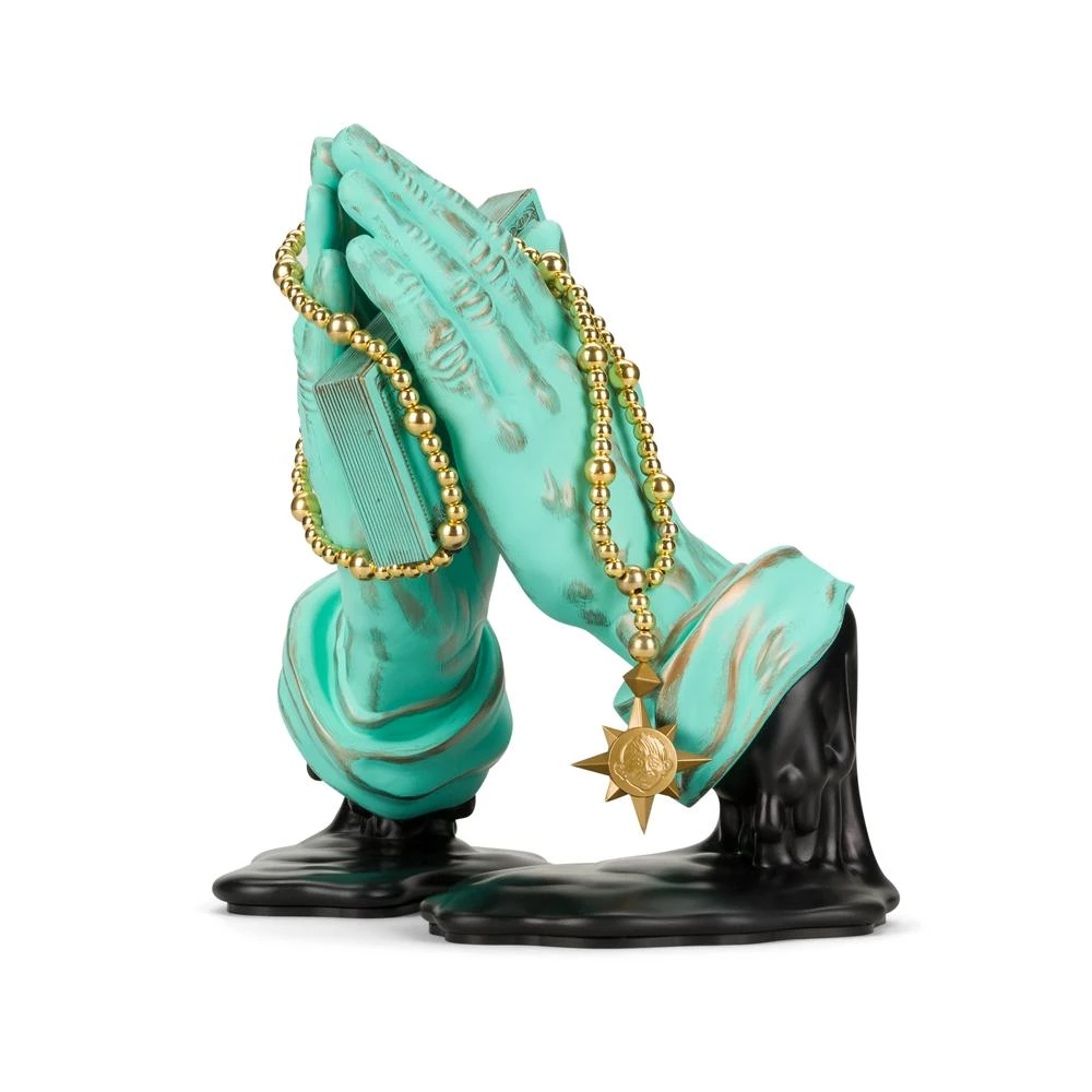 Let Us Prey Art Figure By Frank Kozik X Kidrobot - Patina Edition 2 Let Us Prey Art Figure By Frank Kozik X Kidrobot - Patina Edition