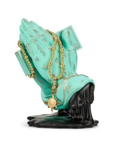 Let Us Prey Art Figure By Frank Kozik X Kidrobot - Patina Edition