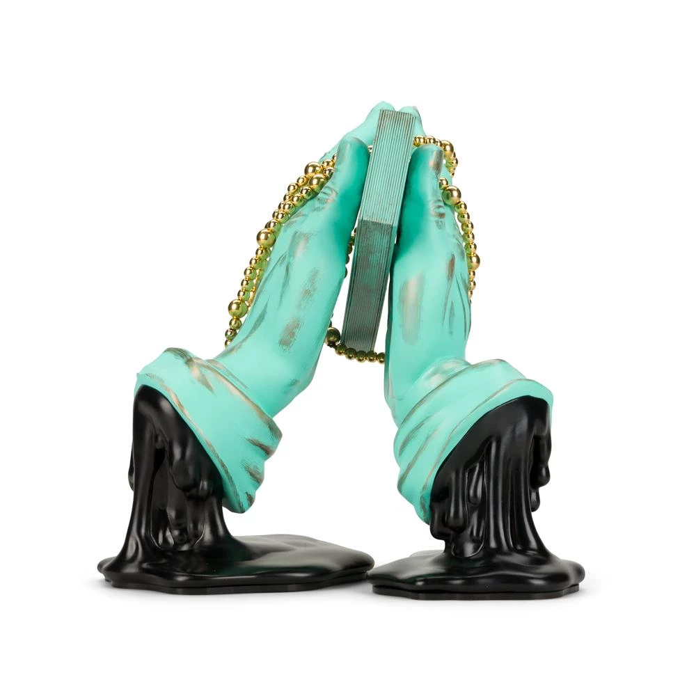 Let Us Prey Art Figure By Frank Kozik X Kidrobot - Patina Edition 6 Let Us Prey Art Figure By Frank Kozik X Kidrobot - Patina Edition