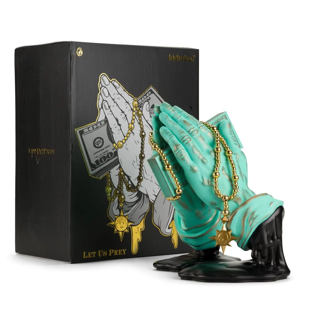 Let Us Prey Art Figure By Frank Kozik X Kidrobot - Patina Edition 7 Let Us Prey Art Figure By Frank Kozik X Kidrobot - Patina Edition