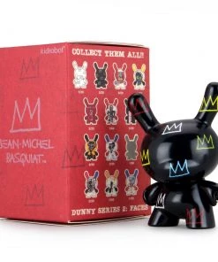 Jean-Michel Basquiat Faces Dunny Art Figure Series 2 By Kidrobot