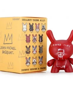 Jean-Michel Basquiat Faces Dunny Art Figure Series 2 By Kidrobot
