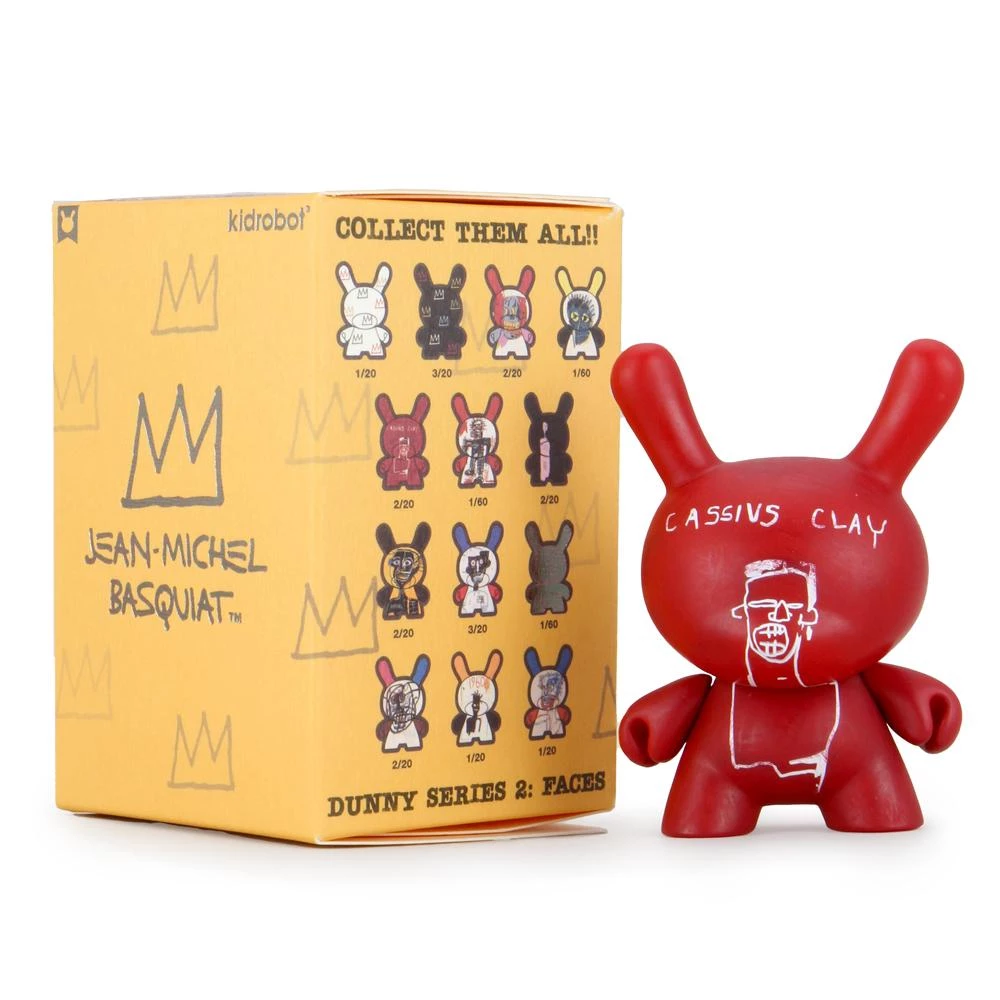 Jean-Michel Basquiat Faces Dunny Art Figure Series 2 By Kidrobot 2 Jean-Michel Basquiat Faces Dunny Art Figure Series 2 By Kidrobot