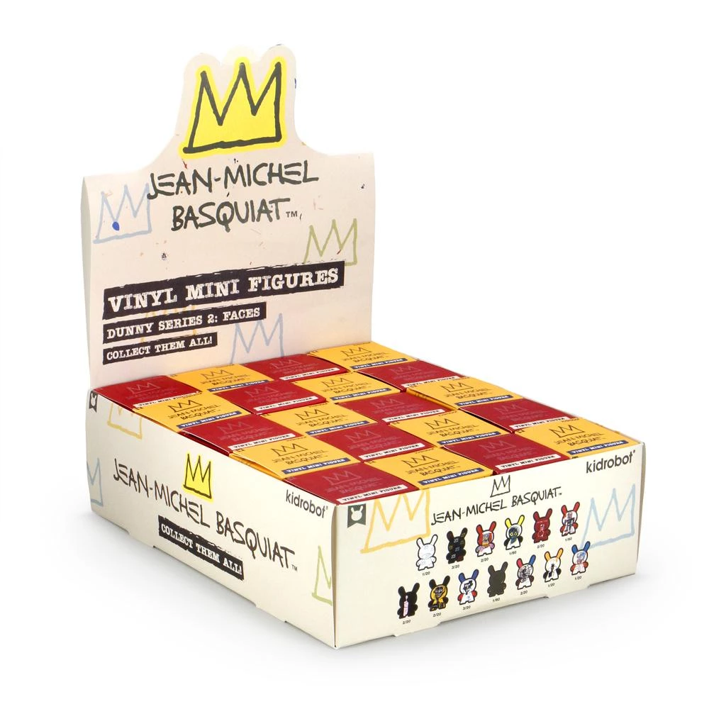 Jean-Michel Basquiat Faces Dunny Art Figure Series 2 By Kidrobot 32 Jean-Michel Basquiat Faces Dunny Art Figure Series 2 By Kidrobot