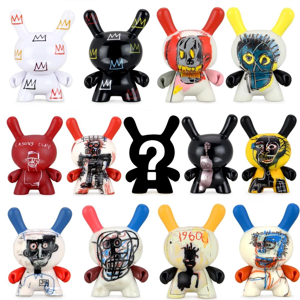 Jean-Michel Basquiat Faces Dunny Art Figure Series 2 By Kidrobot 33 Jean-Michel Basquiat Faces Dunny Art Figure Series 2 By Kidrobot