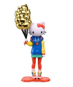 Kidrobot Designer Sculptures Hello Kitty 9" Art Figure By Candie Bolton - Nostalgic Edition - Kidrobot X Sanrio