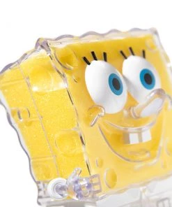 Kidrobot Designer Sculptures Squarepants 20Th Anniversary Sea Sponge 8" Art Figure By Kidrobot