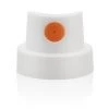 Spray Paint Caps Caps & Adaptors Montana Fat Cap White Orange Dot