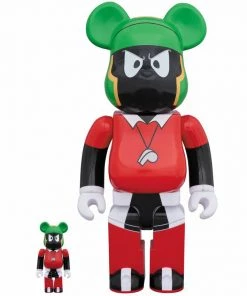 Space Jam Marvin The Martian 100% And 400% Bearbrick Set By Medicom Toy