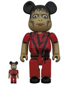 Michael Jackson Thriller Zombie 100% - 400% Bearbrick Set By Medicom Toy