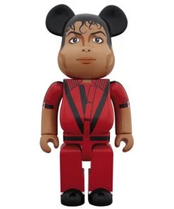 Michael Jackson Thriller Red Jacket 1000% Bearbrick By Medicom Toy