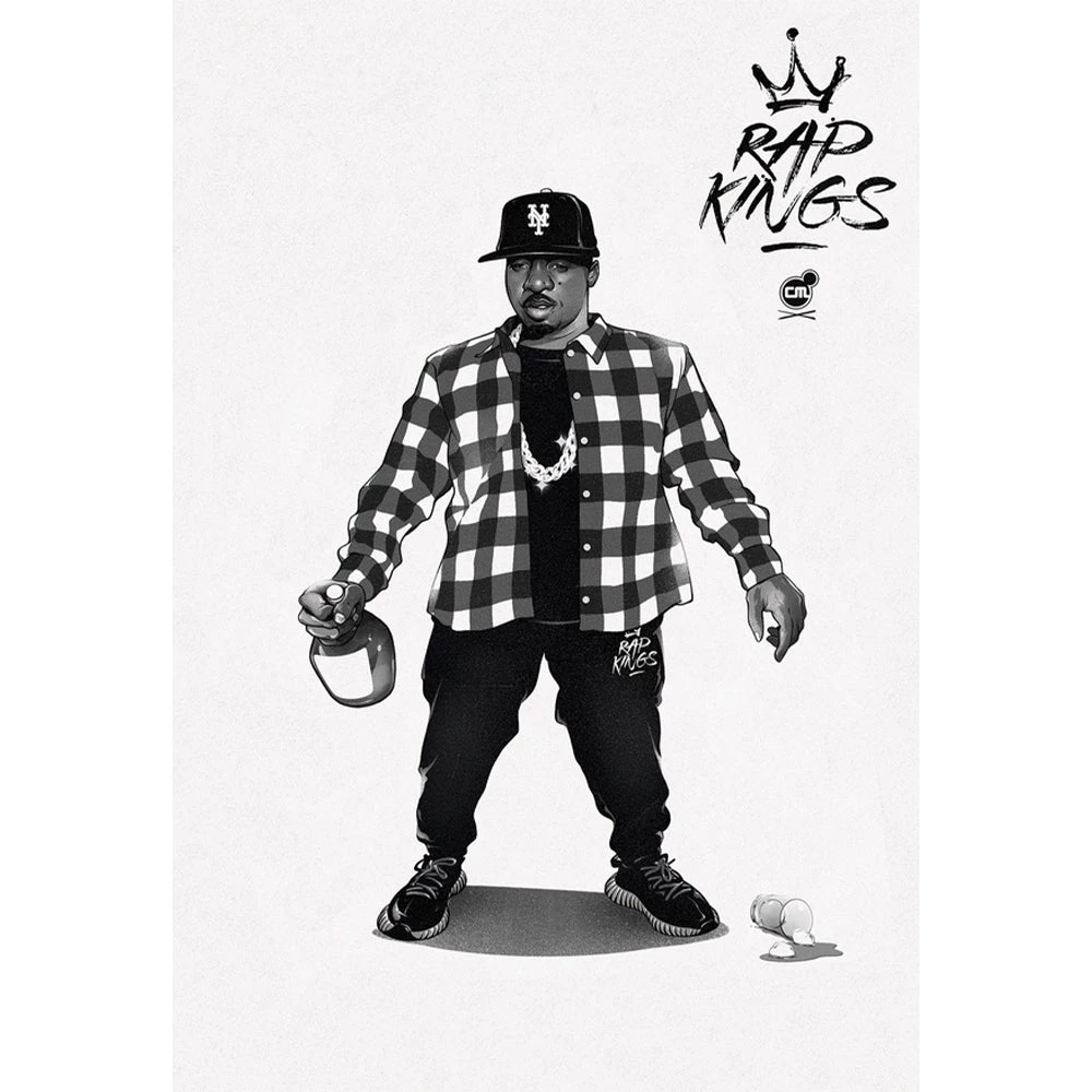 Chris B Murray Nas Rap Kings Re-Illustrated Emcees Print By Chris B. Murray Prints 1 Chris B Murray Nas Rap Kings Re-Illustrated Emcees Print By Chris B. Murray Prints