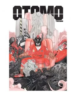 Bulletpunk By Quiccs OTOMO Teq63 PRINT By Vincent Aseo X Quiccs X Martian Toys