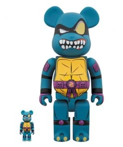 TMNT Slash 100% + 400% Bearbrick By Medicom Toy