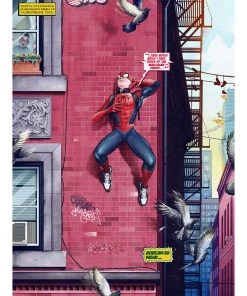 Chris B Murray Spiderman Print By Chris B. Murray